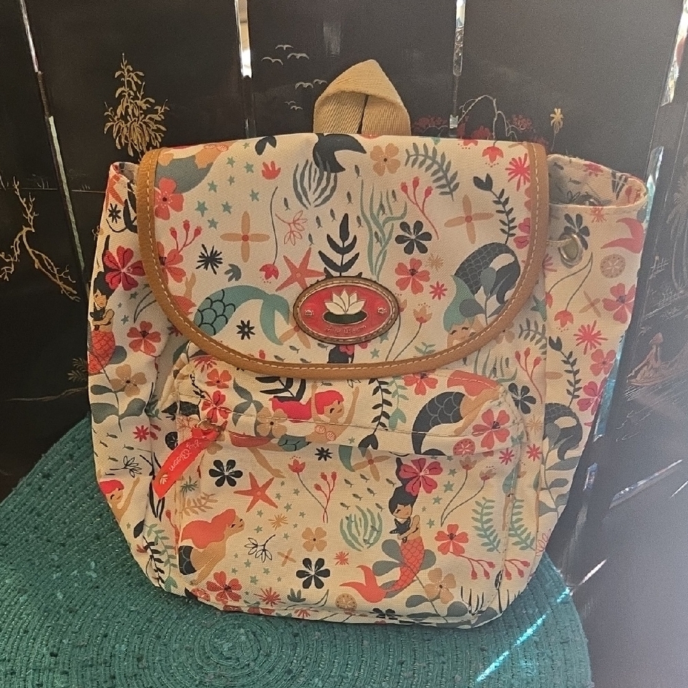 Lily Bloom Multicolor Floral Backpack